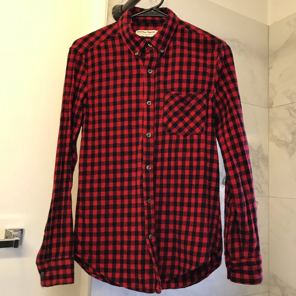 American Apparel Flannel XS